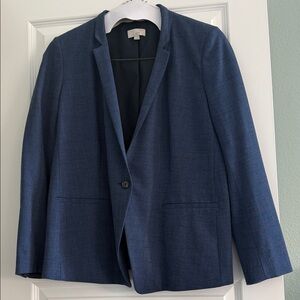 Loft Women’s Blue Blazer Size 14